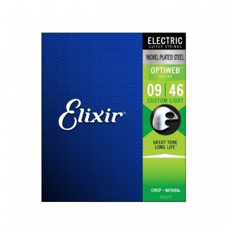 Elixir Optiweb 超薄包覆 09-46 電吉他弦 